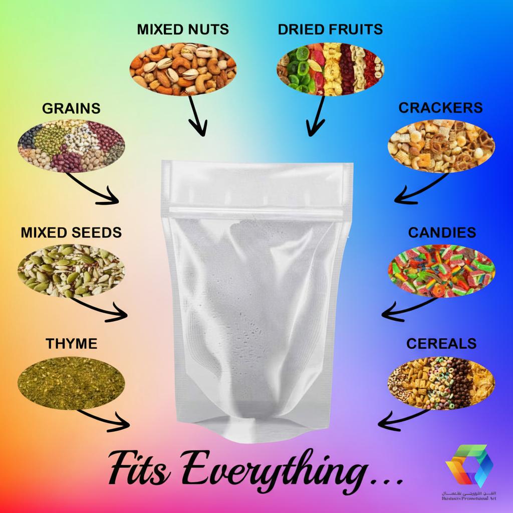 Doypak Stand-UP Pouches (Item: Pack of 100bags)