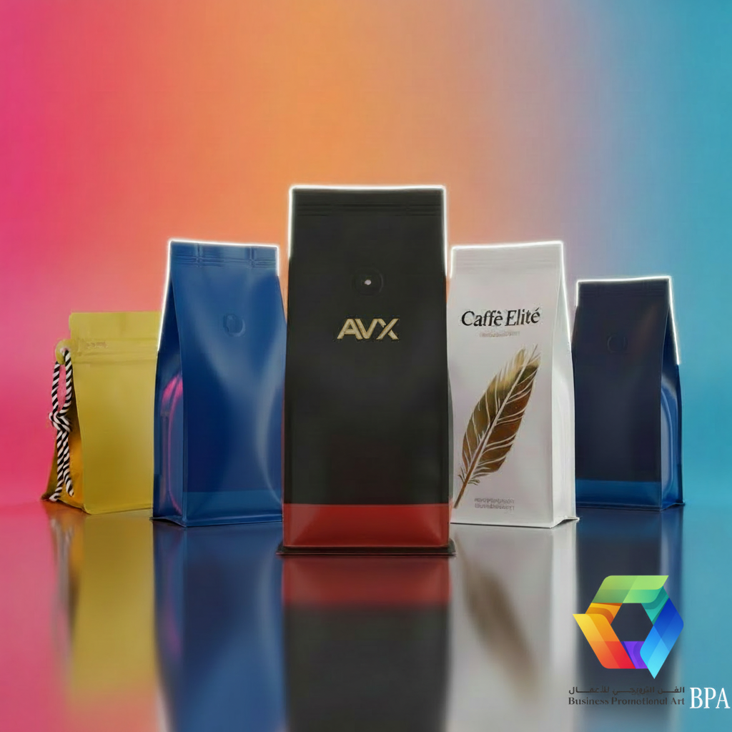 3D Flat Bottom Bags (Item: Pack of 100Bags)