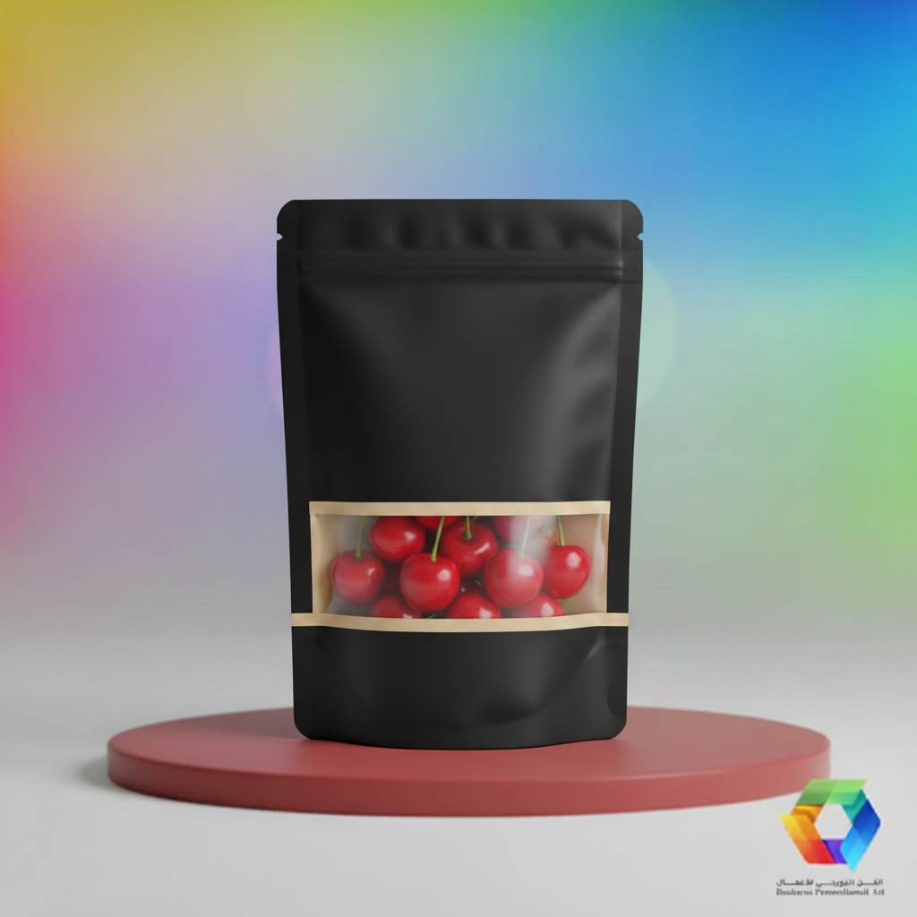 Black Doypack Cherries - BPA Theme