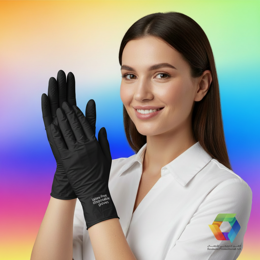 Black Nitrile Gloves - BPA Theme