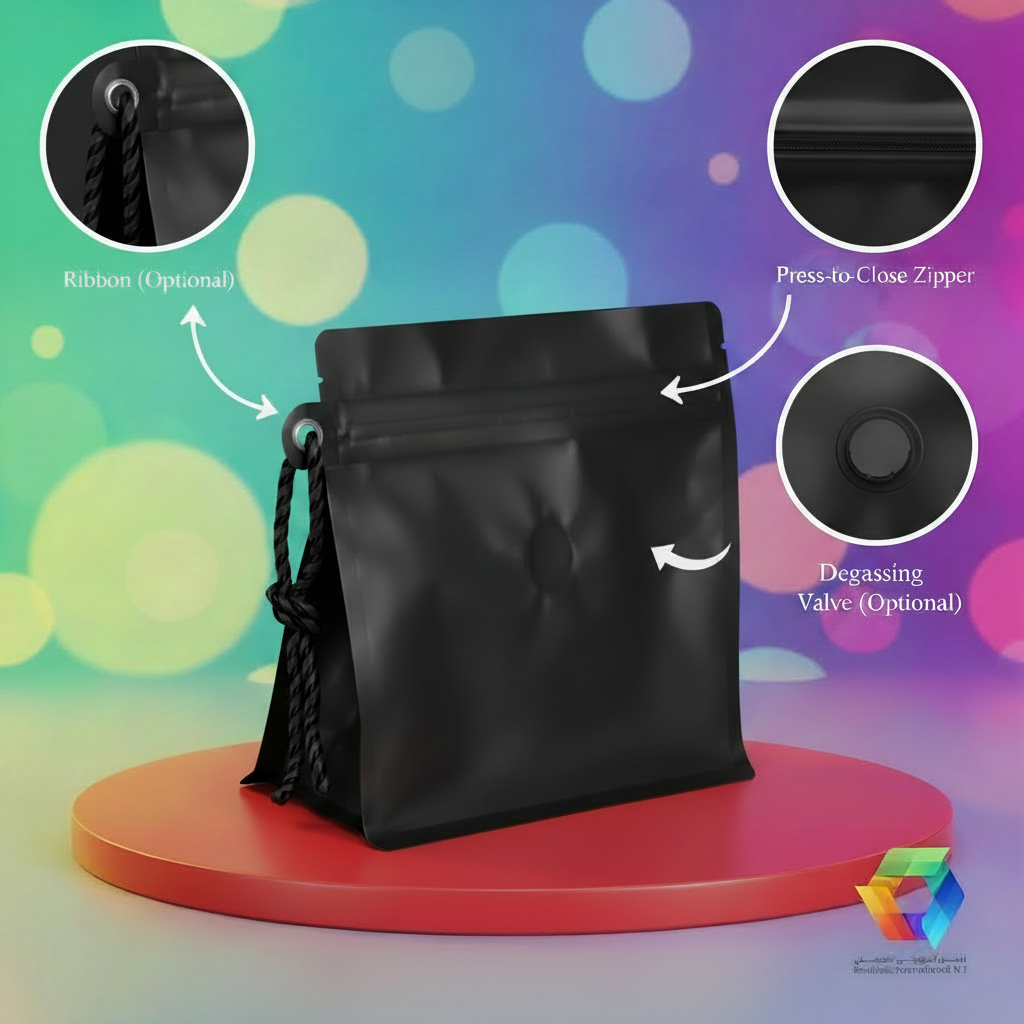 Black Ribbon Pouch - BPA Theme