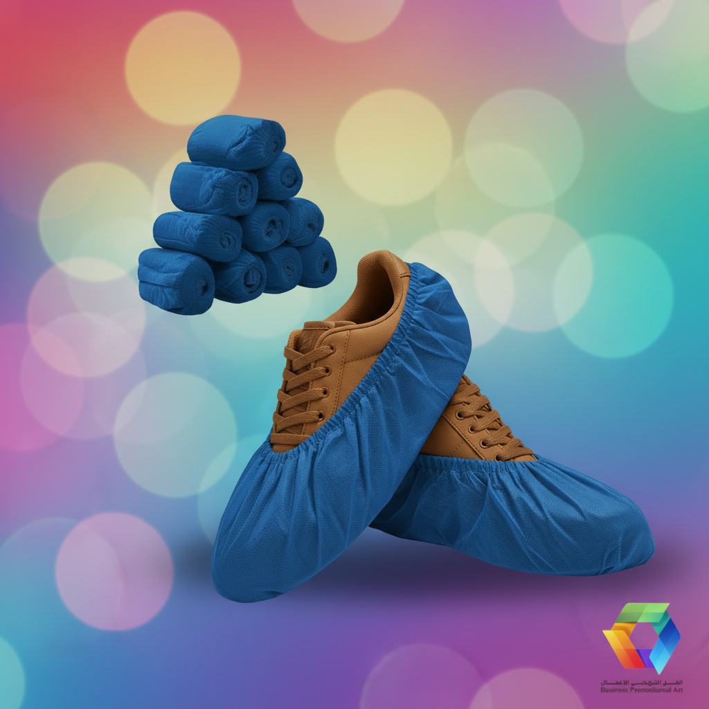 Blue Shoe Covers