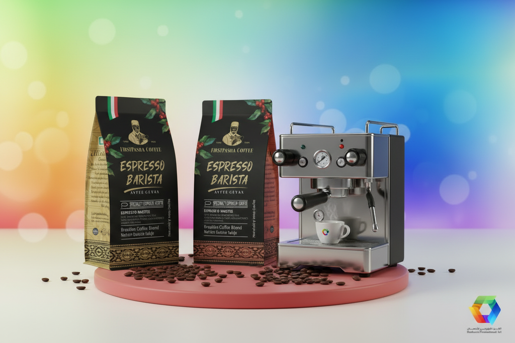 Both Bags + Espresso Machine – Collection Hero