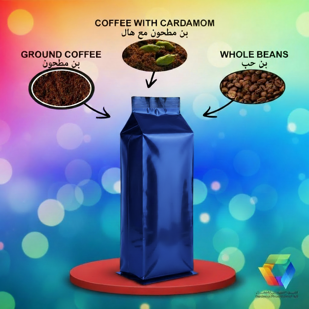 Coffee Callout - Glossy Blue Bag