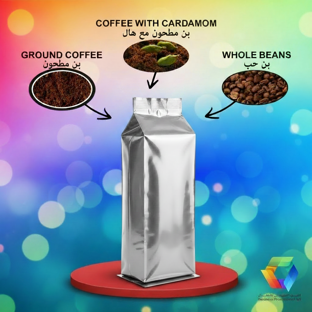 Coffee Callout - Glossy Silver Bag