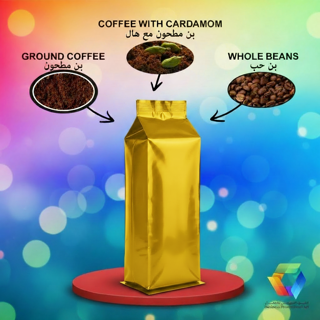 Coffee Callout - Glossy Yellow Bag