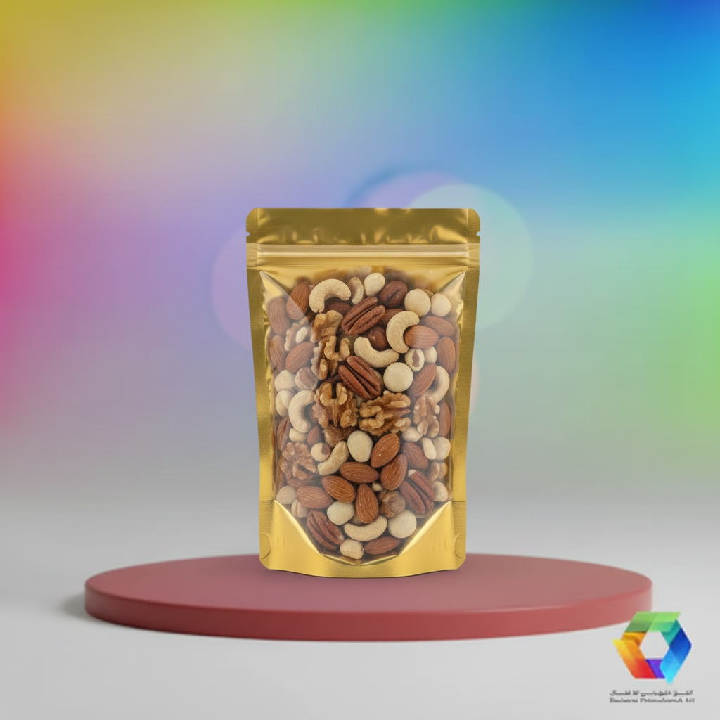 Gold Doypack Mixed Nuts - BPA Theme