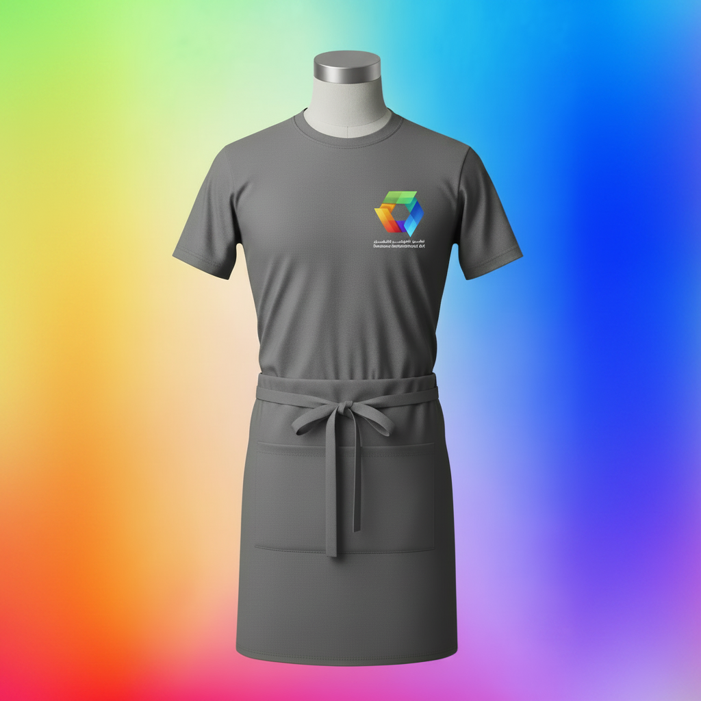Grey Waiter Uniform - Square