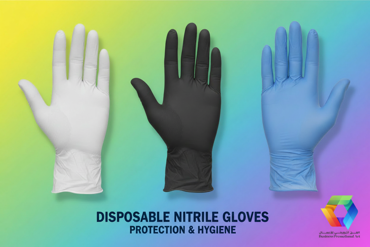Nitrile Gloves Banner - BPA Logo Overlay