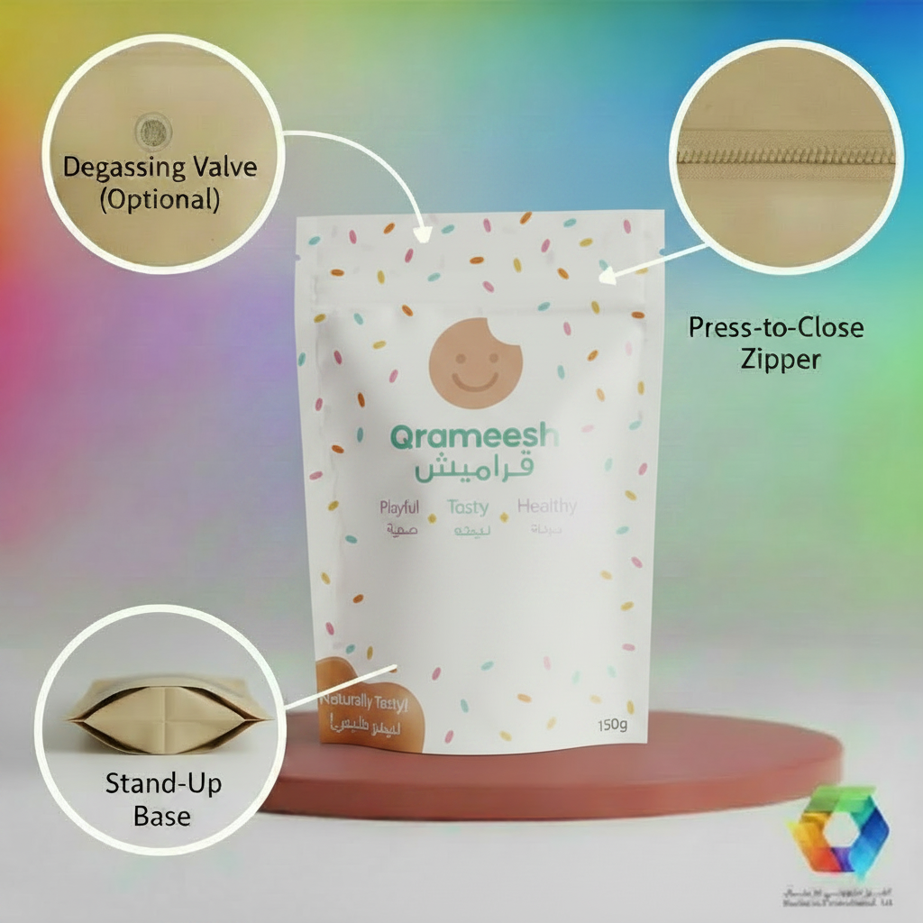 Qrameesh Doypack - Same Callouts as Kraft