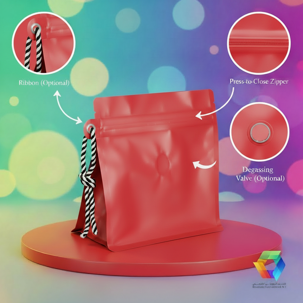 Red Ribbon Pouch - BPA Theme