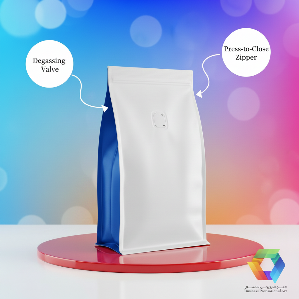 White Bag Blue Gussets - BPA Theme