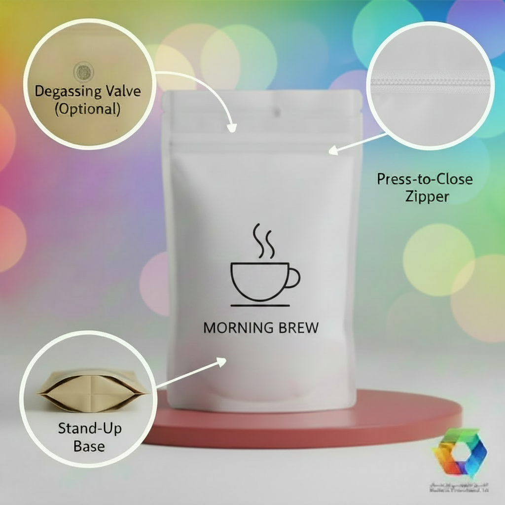 White Doypack - Morning Brew