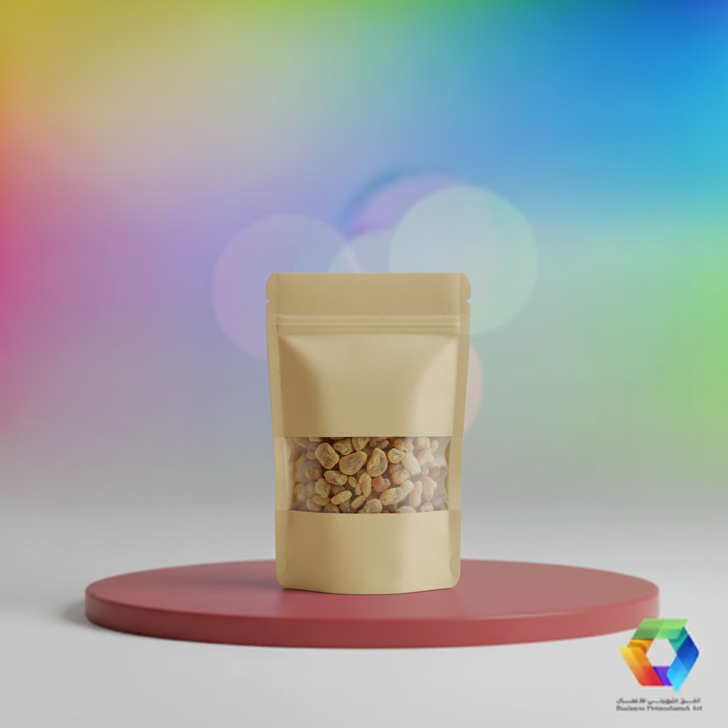 White Kraft Doypack 12 - BPA Theme