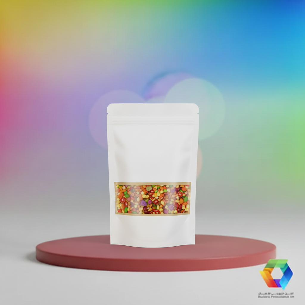 White Kraft Doypack 3 - BPA Theme