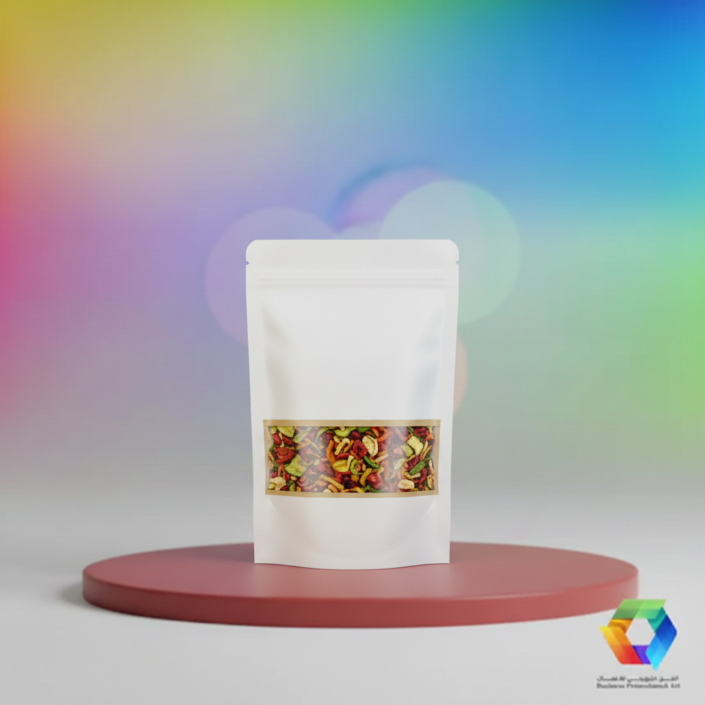 White Kraft Doypack 4 - BPA Theme