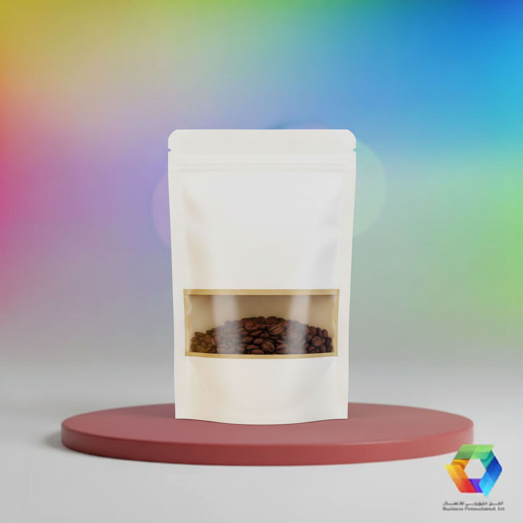 White Kraft Doypack 5 - BPA Theme