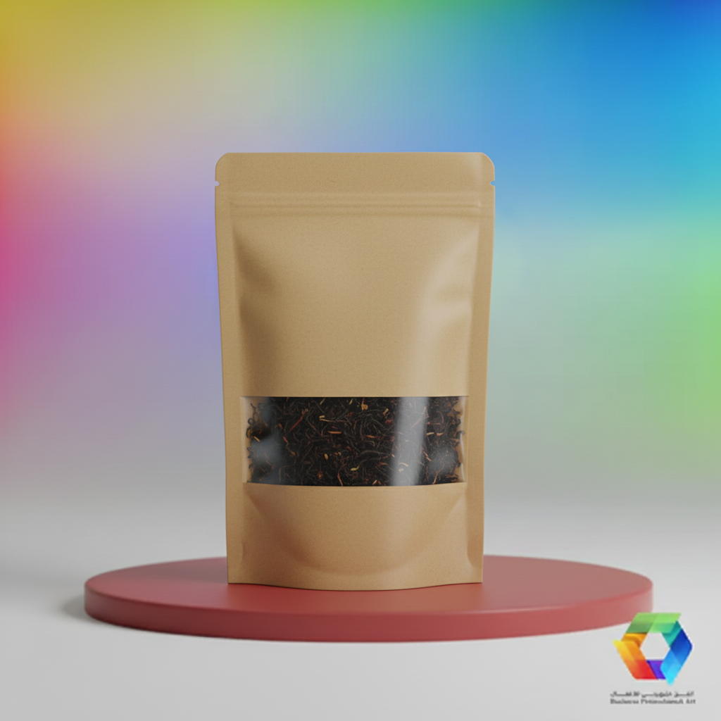 White Kraft Doypack 7 - BPA Theme