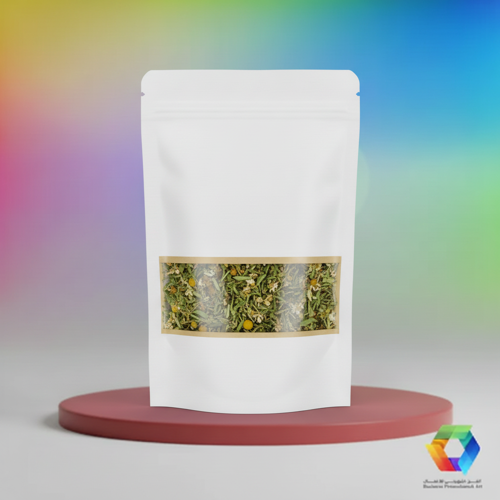 White Kraft Doypack 8 - BPA Theme