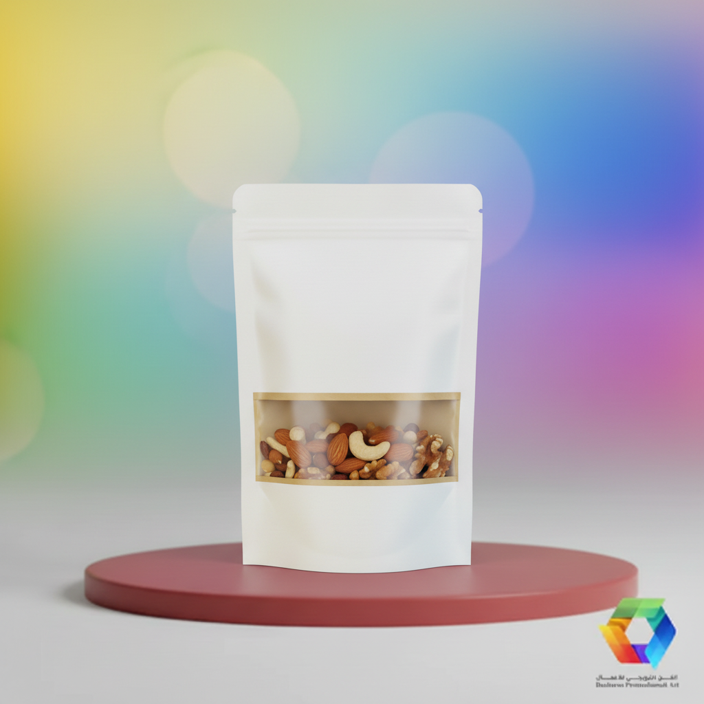 White Kraft Doypack 9 - BPA Theme