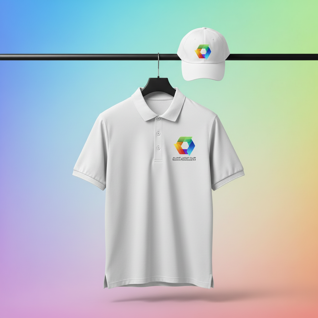 White Polo + Cap